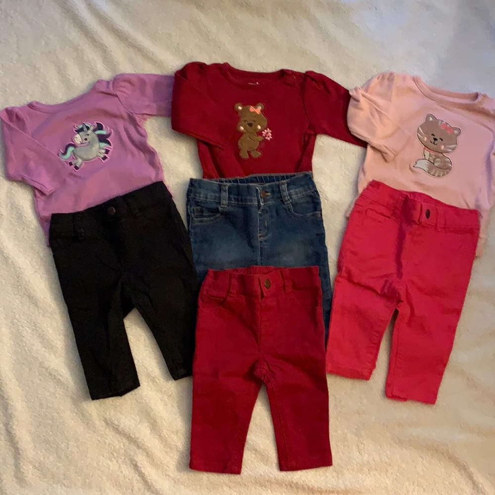 Baby girl Garanimals outfits